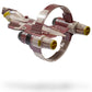 STAR WARS Micro Galaxy Squadron OBI-WAN Kenobi Jedi Starfighter 5-Inch Vehicle with 1-Inch Figures, Multicolor, Model SWJ0014