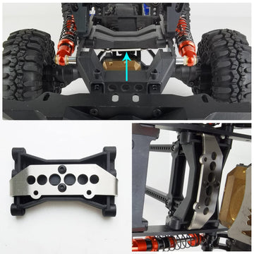 MORLORDY RC Cantilever Kits Shock Absorber 80mm for 1/10 Scale RC Crawler Car TRX4 Upgrades