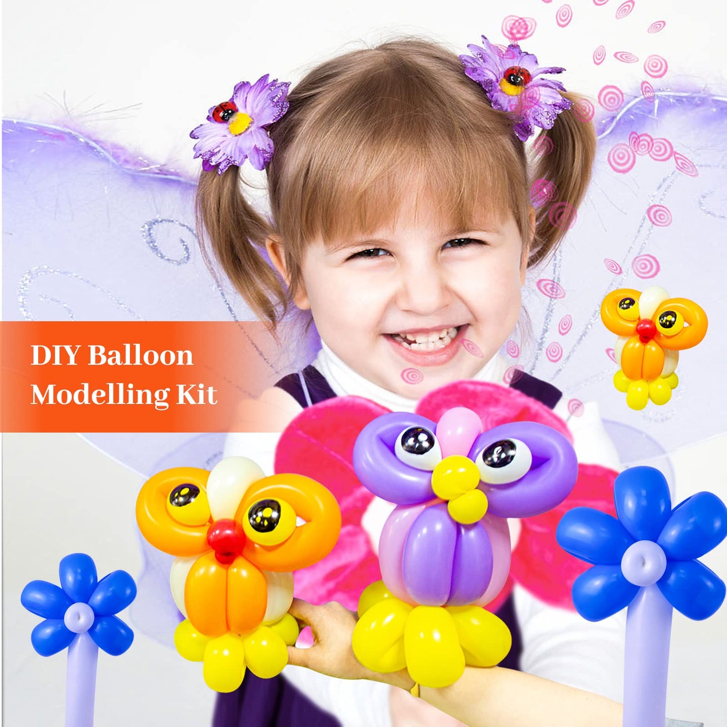 Blue Long Skinny Balloons,Blue Balloons Shiny Thick Latex,Blue 260 Long Balloons For Balloon Animals,Dark Blue 260 Balloons