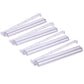 Yellow Mountain Imports Modern Mahjong Racks - Clear Acrylic - Set of 4 - 17.6 inches - Model NB-MP004-A
