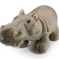 Ice King Bear Wild Animal Small Stuffed Animals Zoo Family Plush Toy (Hippo 8 Inches)
