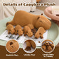 Sqeqe Stuffed Capybara Plush - Cute Capybara Mommy With 4 Babies Surprise Soft Animal Toy Christmas, Valentine'S, Birthday Gifts