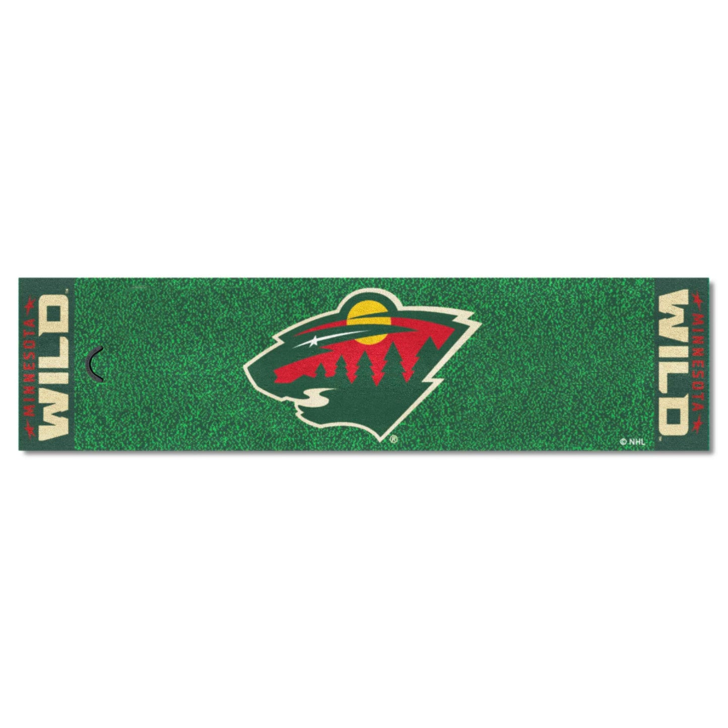 FANMATS - 10399 NHL Minnesota Wild Nylon Face Putting Green Mat 18x72