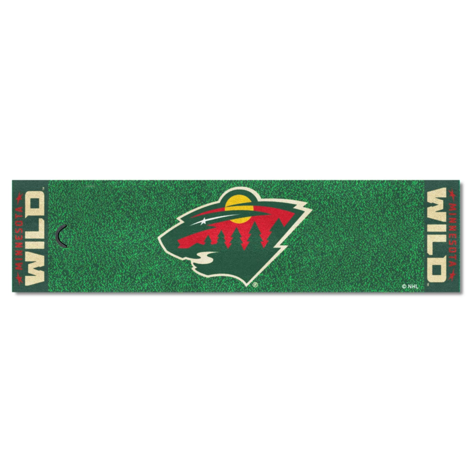 FANMATS - 10399 NHL Minnesota Wild Nylon Face Putting Green Mat 18x72