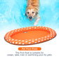 Pet Soft Dog Float Raft - Inflatable Dog Swimming Float For Summer (Orange)