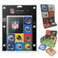 CreateOn NFL FanTiles Magnetic MatchUp Set  All 32 Teams, 32Piece Building Tiles for Kids & Adults, Officially Licensed NFL 