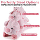 Gnomantic 22-Inch Pig Weighted Stuffed Animal - 4.5 lbs Cotton Plush Toy for Kids & Adults