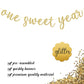 One Sweet Year Banner, First Birthday Anniversary Party Decorations Supplies For Boys Girls, Sweet One Bunting Sign, 1St Bday Ba
