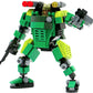 Mybuild Mecha Frmae 5 Mech Suit Building Sets Toy Building Block Green Trooper Mf05-G01