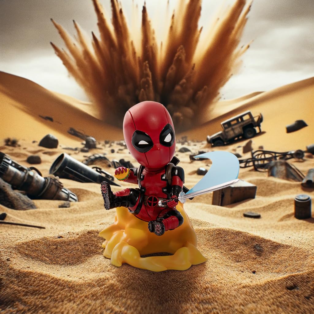 Yume Deadpool Classic Series Hero Box - Blind Box, 2'' To 4'' Collectible Toy Figurines, Marvel Superhero Movie Inspired Toy Fig