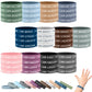 Sratte 48 Pcs Inspirational Silicone Wristbands Rubber Stretch Unisex Easter Bracelets End Of School Year Gift For Student(Vibra