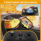 deependo 2 Pack Remote Control Car, RC Ejecting Bumper Car for Kids, Cat and Rat War Cheese Bumper Car, Car Toys for Ages 5-7, C