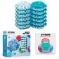 Dyrdm Magnetic Fidget Sphere 12 Pcs, Easter Basket Stuffers & Fidget Gifts, Magnetic Fidget Toy, Holiday Stocking Stuffer, Stress Relief Present For Adults, Magnetic Building Blocks Sky Blue