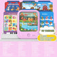 Kids Educational Learning Tablet Toy-Educational Tablet Toy To Interactive Learn Alphabets,Colors,Number,Foods,Jurassic Park,Ani