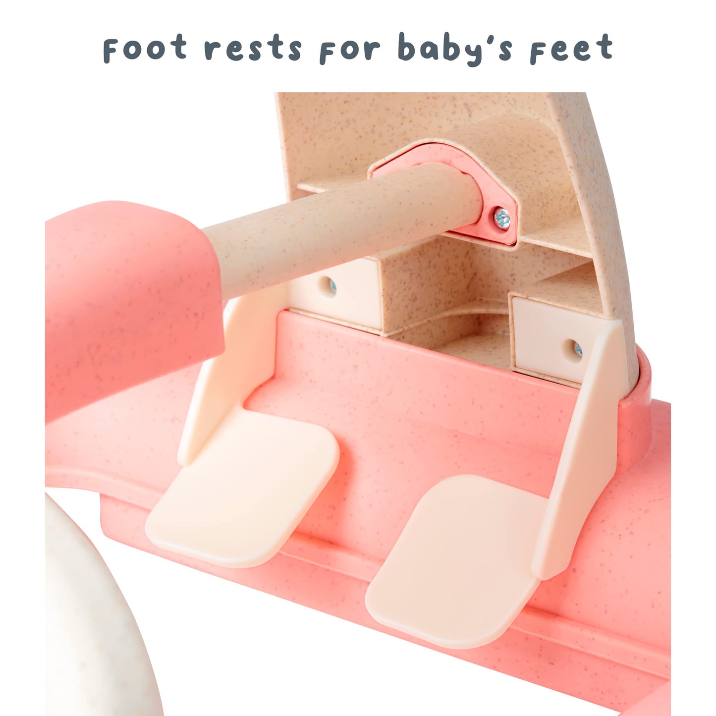 Baby Born Baby Doll Walker With Rolling Wheels And Adjustable Seat Belt - Sturdy, High-End Design, Fits Dolls Up To 17'', For Ki