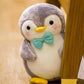 Ruzucoda Stuffed Penguin Plush Ocean Animals Toys Dolls Decorations Gifts For Kids Boys Girls 10 Inches (Blue)