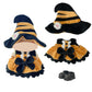 Ezcora Doll Halloween Clothes Set for 17cm Dolls  enhanced Fashion Halloween Black Bat Dress Include Shoes for Doll Accessories