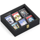 Tj.Moree Card Sorting Tray Case, Stackable Trading Cards Organizer Fits 330 Cards, Baseball Card Display Case For Baseball Footb