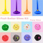WUJYLY Slime Kit - 54 Pack Mini Butter Slime, Non-Sticky, Soft, Multicolored, DIY Putty Toy for Kids, Perfect Birthday Gift