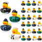 Deekin 2.17 Inches Military Ducks Uniform Armed Forces Rubber Ducks Military Party Favors Cool Rubber For Shower Birthday Party Gift(50 Pcs)