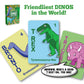 Wreathy Games - Go Fish Dino Edition Card Game Deck - Ages 3 And Up