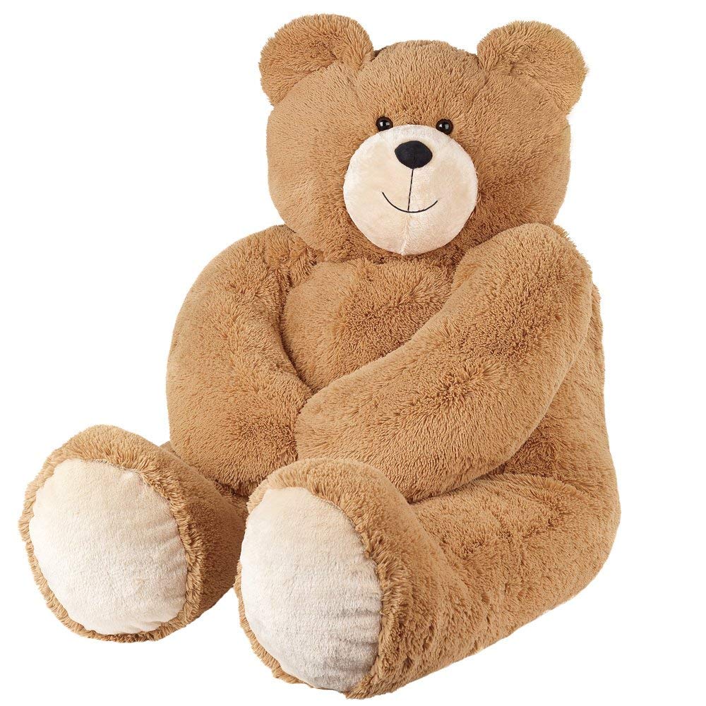 Vermont Teddy Bear Giant 6 Foot Plush Stuffed Animal - Brown Life Size Teddy Bear