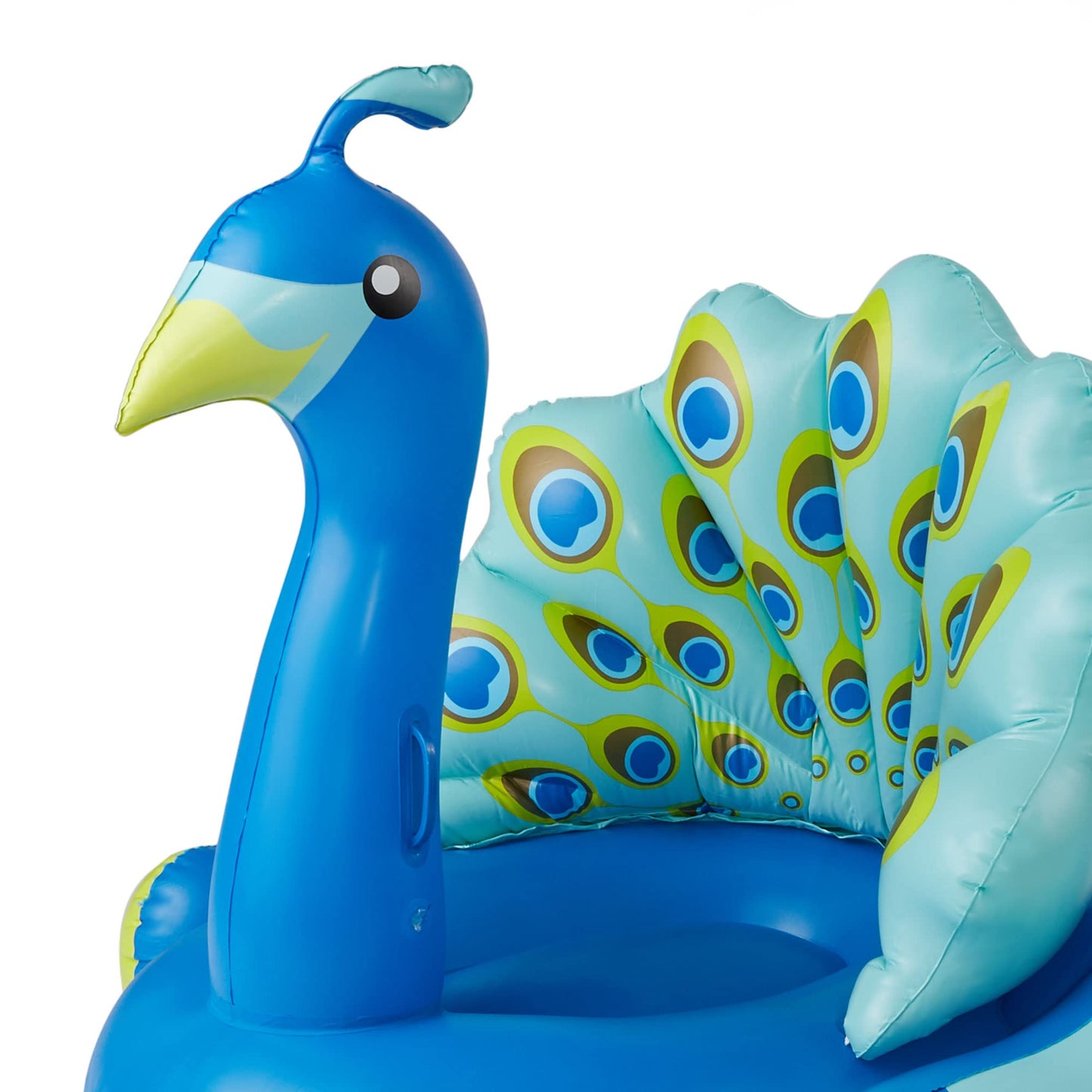 Swimline Giant Peacock enhanced Bird Lounger for Swimming Pools Pool Float  Yellow