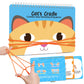 Kasfalci Cats Cradle String Game Book with String,Classic String Games with Step-by-Step Instructions,Cats Cradle Book,Fine Moto