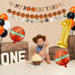 Basketball 1st Birthday Party Supplies, MY ROOKIE YEAR Birthday Banner Decorations, First Photo Banner and 35 Pcs Balloons for B