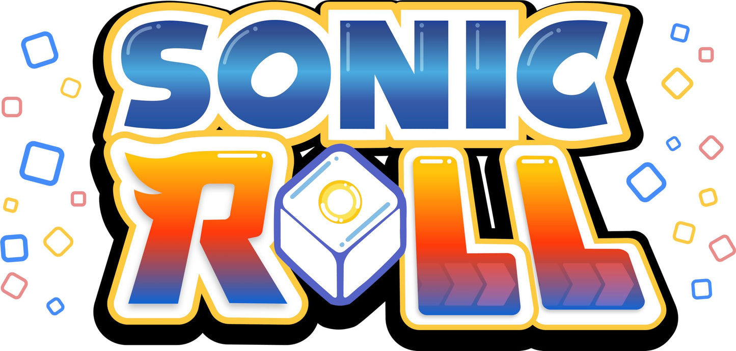 KESS Sonic Roll Board Game - Thrilling 1-4 Players Adventure, Ages 14+, Model 2753, Plastic