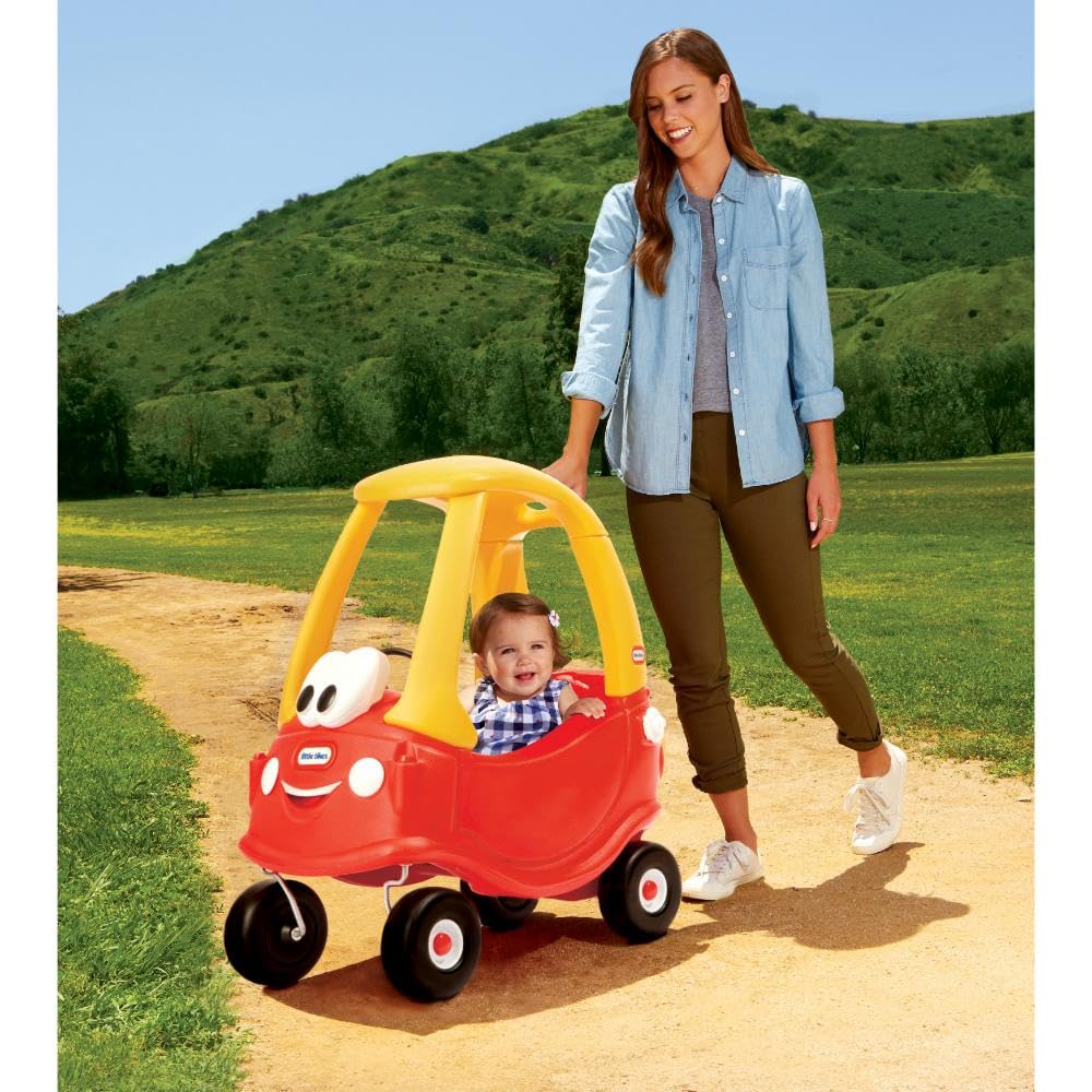 Little Tikes Cozy Coupe 30th Anniversary Car, Multicolor, Plastic, 29.5x16.5x33.5 inches, Model 612060E5