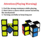 Goodcube 1X3X3 Floopy Cube Black 1X3X3 Speed Cube Puzzle