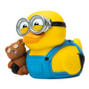 TUBBZ Minions Bob Collectible Duck Figurine, 3.54" PVC, Limited Edition Despicable Me 4 Merchandise, Unique Vinyl Gift