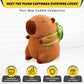 Kaizenjoy 9.8 Inch Capybara Plush Toy With Turtle Backpack, Cute Animal Plush, Cute Doll For Kids, For Girls/Boys, Anxiety Stuff