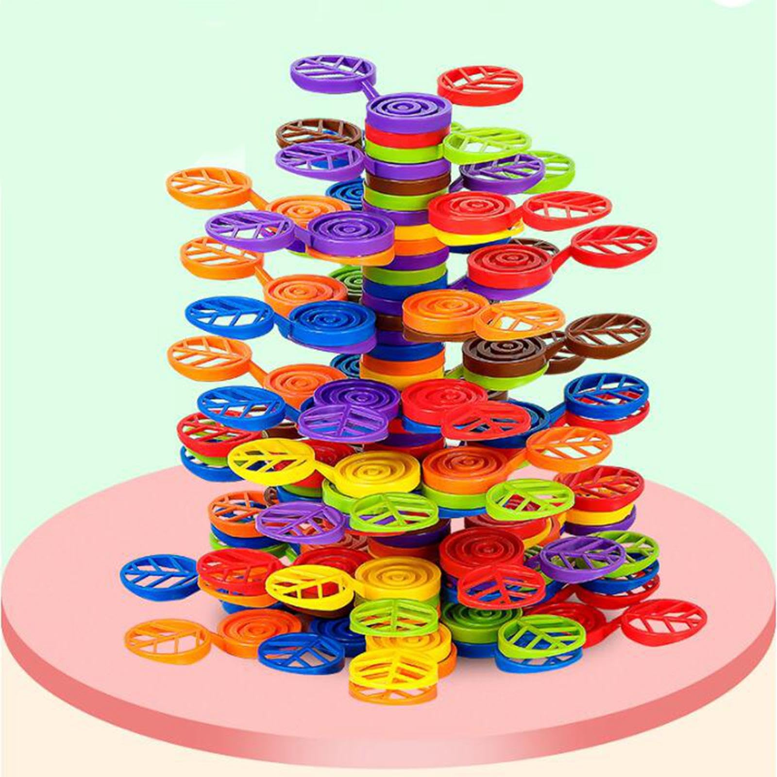 Trendivibe Stacking Games Toys Balance Game Building Toys For Boys Girls Birthday Gifts 168 Pieces| Baby Learning Toy | Infant A