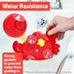 Chuchik Crab Bubble Bath Maker For The Bathtub. Blows Bubbles And Plays 24 Children’S Songs - Baby, Kids Bath Toys Makes Great Gifts For Toddlers - Sing-Along Machine (Light-Red)
