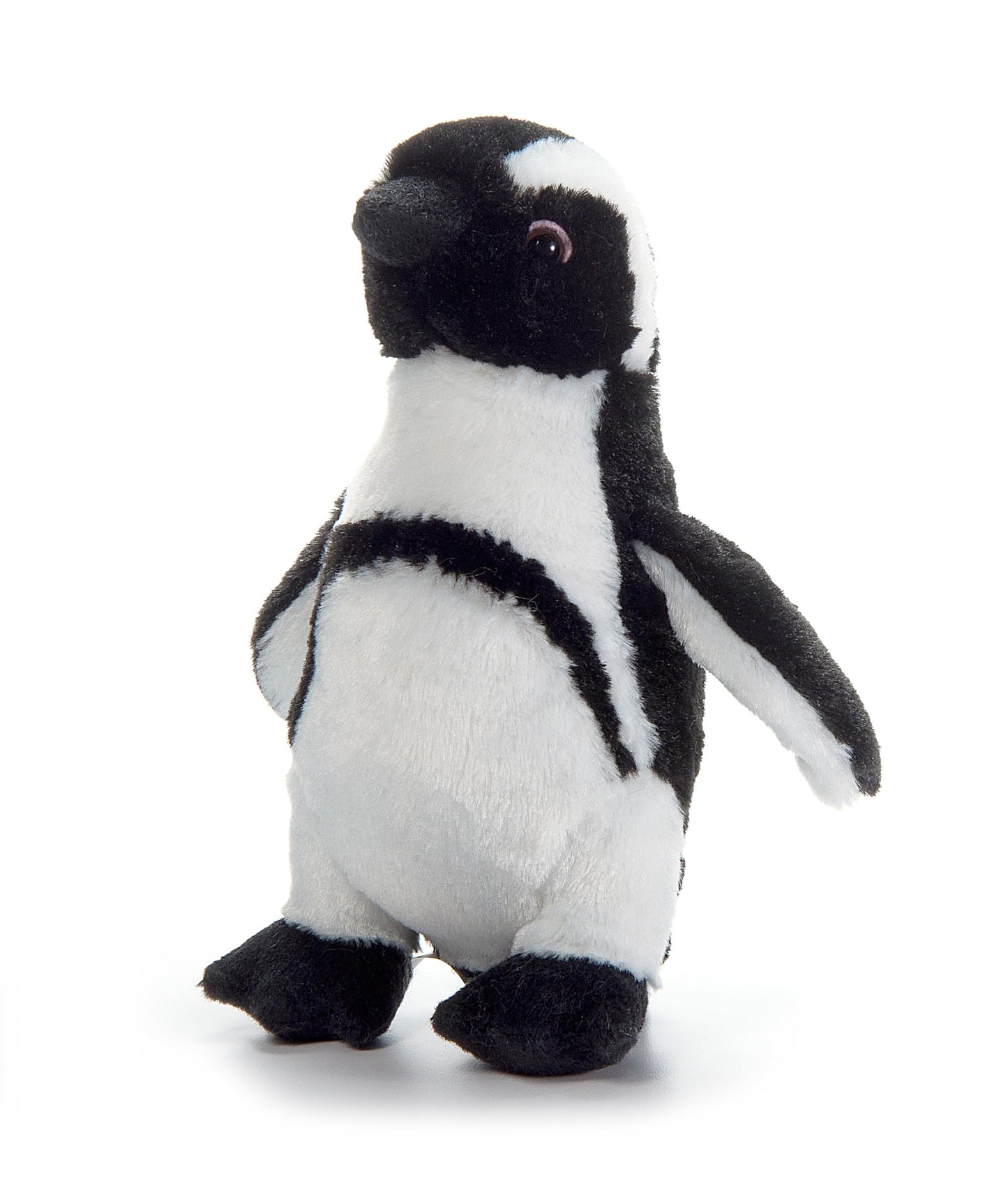 The Petting Zoo African Blackfoot Penguin Plush Toy, 8 Inches, Soft Polyester Stuffed Animal for Kids, Model 840076234431