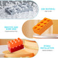 Wyswyg 2X4 Building Bricks 320 Pieces, Transparent Blue Bricks Bulk Kit, Basic Parts Accessories, Classic Creative Building Blocks Set, Compatible With Major Brands