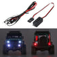 INJORA LED Lights Kit Headlight Taillight with Controller Switch for TRX4M 1/18 RC Upgrade