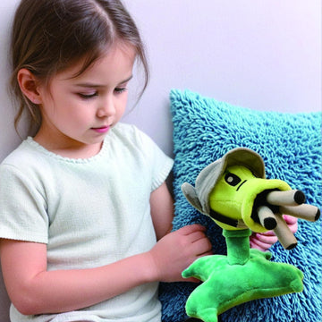 Dyharnsty Plants Vs Zombies Plush Toys Gatling Pea Plant Soft Figure Dolls, Plants Vs Zombies Toys Gatling Pea Shooter Pvz Plush