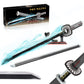 HIGH GODO Demon Slayer decorative replica blade  39.3in Tanjirou decorative replica blade Building Set with Scabbard and Stand  Cosplay Anime Katana decorative replica blade Building Blocks  Collectible for Kids and mature-themeds 8+ (759 Pieces)