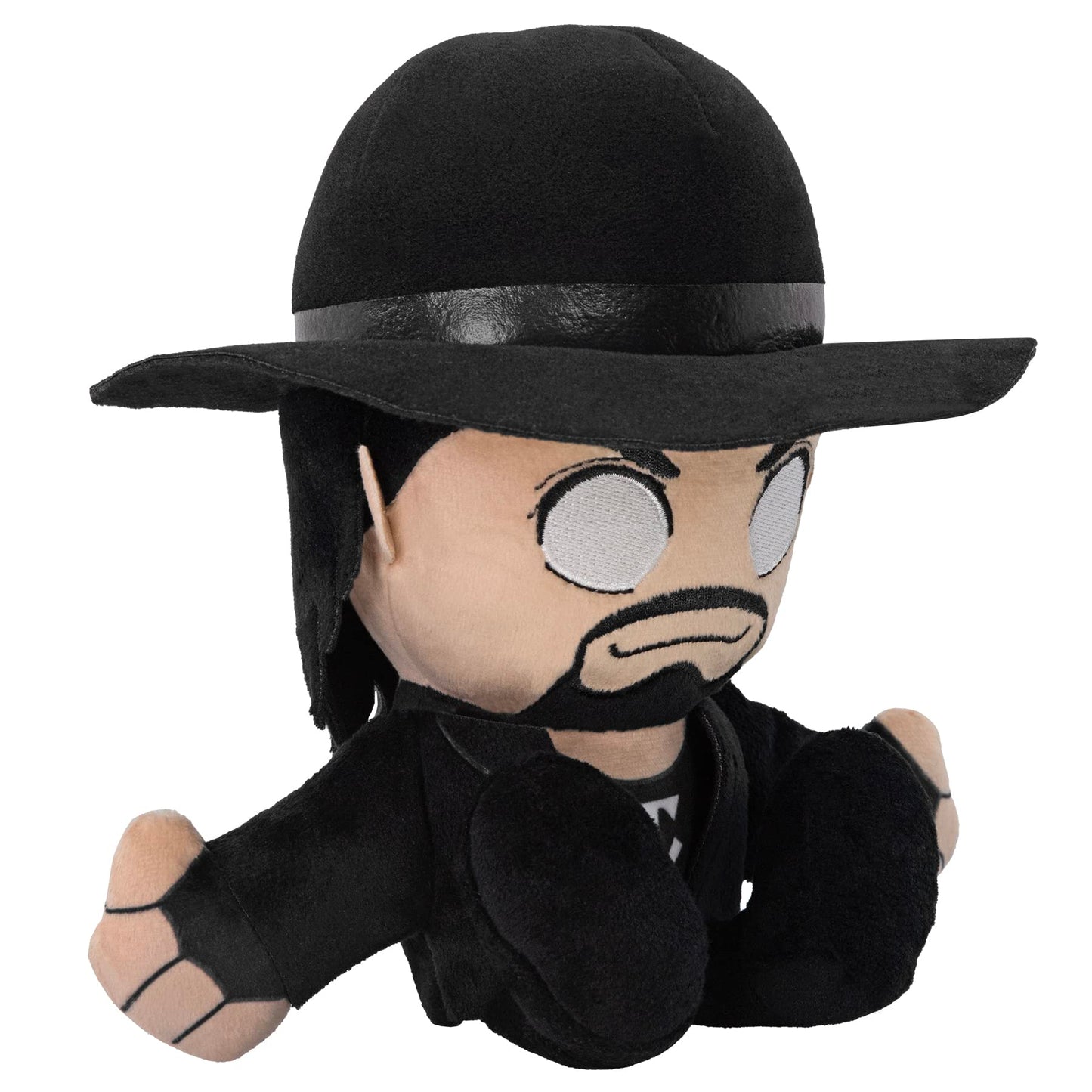 Bleacher Creatures WWE The Undertaker 8" Plush Toy - Soft Chibi Design, Crystal Velboa Material, Collectible Wrestling Figure
