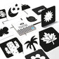 Svm Craft High Contrast Flash Cards For New Born Baby Flash Cards, Black & White (Age Group: 03 Year), Learning Cards, Front B