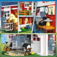 PLAXSOON Farm House Building Set, 1810 PCS Mechanical Toy with Light, Small Size, Model 8802, Ideal for Ages 12+