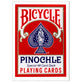 Bicycle Deluxe 1 Dozen Pinochle Poker Playing Cards - 6 Blue & 6 Red Decks! (Standard)