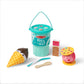 Melissa & Doug Play to Go 2-Pack: Cake and Cookies and Ice Cream, Play Food Travel Toys for Boys and Girls 3+