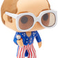 Funko Pop! Rocks: Elton John - Red White Blue Collectoble Figure