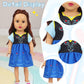 Benylion 14-16 Inch Doll Clothes Princess Costume Dress For 14-16 Inch Doll Include 3Pcs Different Princess Dress Fits All 14-16