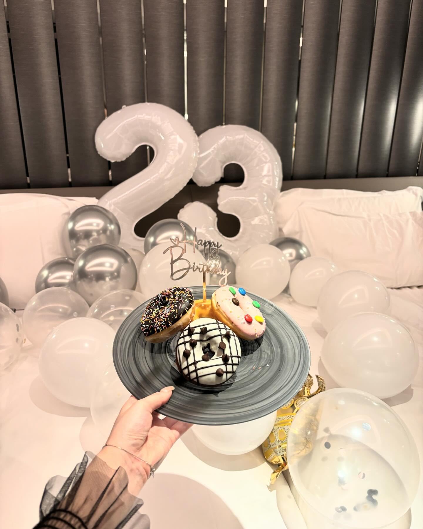 White 3 Balloon, Translucent Number Balloons 40 Inch, 3Rd Birthday Decorations For Kids Girls Boys, Men Women White Party Suppli