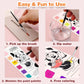 Paint With Water Coloring Books For Kids - 2 Pack, Pocket Mess Free Watercolor Painting Kit, Water Color Paint Set Arts And Craf